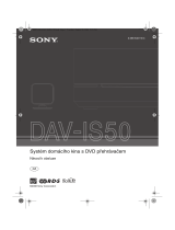 Sony DAV-IS50 Návod na používanie