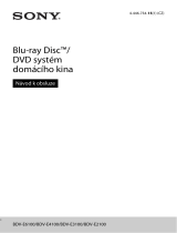 Sony BDV-E4100 Návod na používanie
