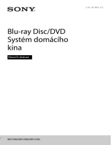 Sony BDV-E380 Návod na používanie