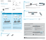 Sony HT-CT381 Quick Start Guide and Installation