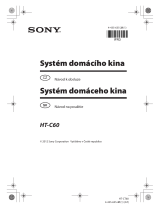 Sony HT-CT60 Návod na používanie
