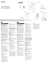 Sony SS-CS310CR Návod na používanie