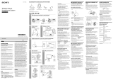 Sony MDR-RF811RK Návod na obsluhu