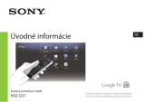 Sony NSZ-GS7 referenčná príručka