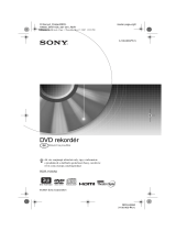 Sony RDR-HX650 Návod na používanie