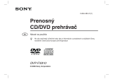 Sony DVP-FX810 Návod na používanie