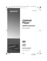 Sony DVP-NS765P Návod na používanie