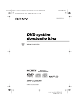 Sony DAV-DZ830W Návod na používanie