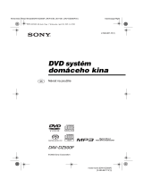 Sony DAV-DZ500F Návod na používanie