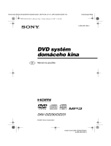 Sony DAV-DZ231 Návod na používanie