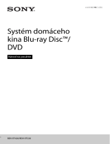 Sony BDV-EF220 Návod na používanie