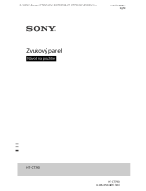 Sony HT-CT790 Návod na používanie