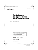 Sony RHT-G1000 Návod na používanie
