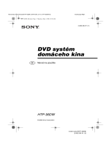 Sony HTP-36DW Návod na používanie