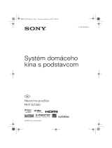 Sony RHT-G1550 Návod na používanie