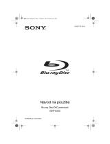 Sony BDP-S350 Návod na používanie