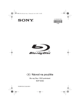 Sony BDP-S560 Návod na používanie
