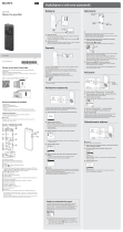 Sony ICD-UX560 Návod na používanie