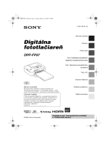 Sony DPP-FP97 Návod na používanie