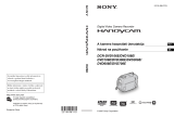 Sony DCR-DVD608E Užívateľská príručka