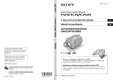 Sony DCR-SR70E Užívateľská príručka