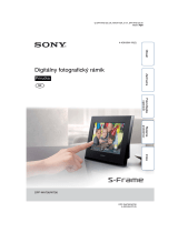Sony DPF-W700 Návod na používanie
