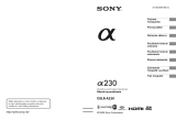 Sony DSLR-A230L Návod na používanie