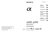 Sony DSLR-A550 Návod na používanie