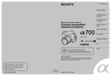 Sony DSLR-A700K Návod na používanie
