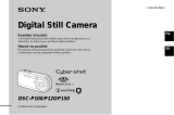 Sony DSC-P150 Užívateľská príručka