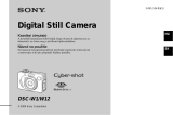 Sony DSC-W12 Užívateľská príručka