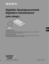 Sony DSC-W80HDPR Užívateľská príručka