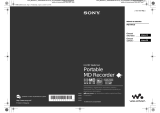 Sony MZ-RH710 Návod na používanie