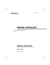 Sony ICF-C218 Návod na používanie