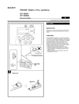 Sony ICF-M260 Návod na používanie