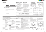 Sony XM-SD46X Návod na používanie