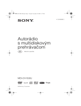 Sony MEX-DV1500U Návod na používanie