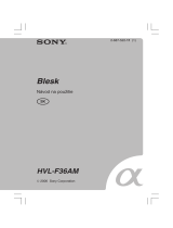 Sony HVL-F36AM Návod na používanie