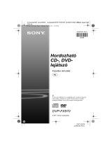 Sony DVP-FX970 Užívateľská príručka