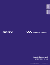 Sony NWZ-X1050 Užívateľská príručka