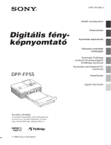 Sony DPP-FP55 Užívateľská príručka