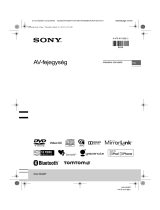 Sony XAV-602BT Užívateľská príručka