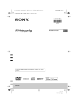 Sony XAV-65 Užívateľská príručka