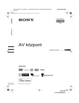 Sony XAV-63 Užívateľská príručka