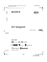 Sony XAV-72BT Užívateľská príručka