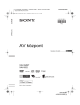 Sony XAV-62BT Užívateľská príručka