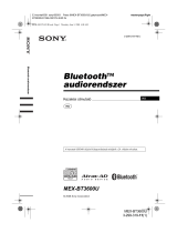 Sony MEX-BT3600U Užívateľská príručka