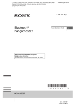 Sony MEX-GS820BT Užívateľská príručka