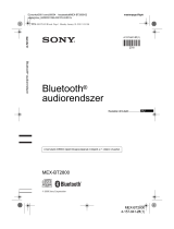 Sony MEX-BT2800 Užívateľská príručka