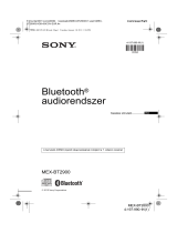 Sony MEX-BT2900 Užívateľská príručka